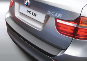 Achterbumper Beschermer | geschikt voor BMW X6 E71 2012-2014 | ABS Kunststof | zwart