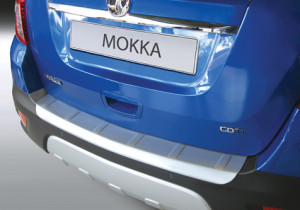 Achterbumper Beschermer | Opel Mokka 2012-2016 | ABS Kunststof | zwart