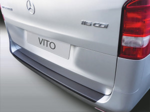 Achterbumperbeschermer | geschikt voor Mercedes-Benz | V-klasse 19- 5d bus / Vito Tourer 19- 4d bus | ABS Kunststof zwart