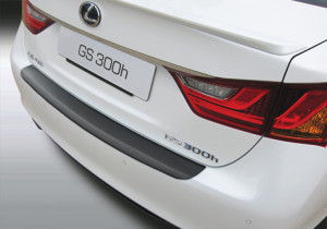 Achterbumper Beschermer | Lexus GS 2012- | ABS Kunststof | zwart