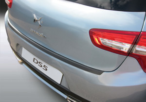 Achterbumperbeschermer RGM geschikt voor Citroen DS5 11-15 5d hat. | Zwart | ABS Kunststof | Onderdeel: Achterbumper