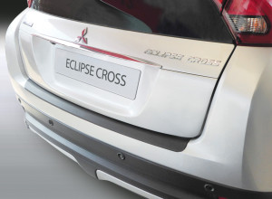 Achterbumperbeschermer | geschikt voor Mitsubishi | Eclipse Cross 17-21 5d suv | ABS Kunststof zwart