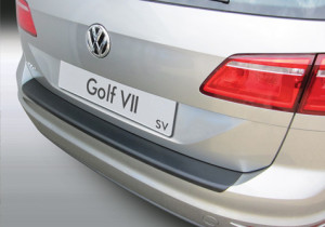 Achterbumper Beschermer | geschikt voor Volkswagen Golf VII Sportsvan 2014- | ABS Kunststof | zwart