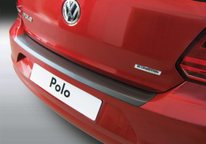 Achterbumper Beschermer | geschikt voor Volkswagen Polo 6C 2014- | ABS Kunststof | zwart