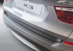 Achterbumper Beschermer | geschikt voor BMW X3 F25 2014- | ABS Kunststof | zwart
