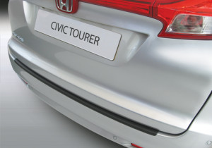 Achterbumper Beschermer | Honda Civic Tourer 2014- | ABS Kunststof | zwart