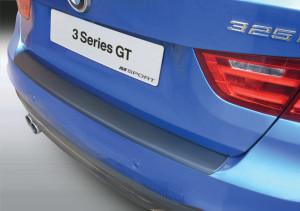 Achterbumper Beschermer | BMW 3-Serie F34 GT 6/2013- M-Sport | ABS Kunststof | zwart
