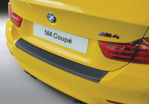 Achterbumper Beschermer | geschikt voor BMW 4-Serie F32 Coupe 2013- 'M-Sport' incl. M4 | ABS Kunststof | zwart