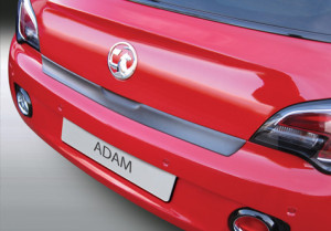 Achterbumper Beschermer | Opel Adam 2013- | ABS Kunststof | zwart