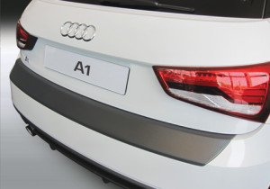 Achterbumper Beschermer | geschikt voor Audi A1 S-Line & S1 2015- | ABS Kunststof | zwart