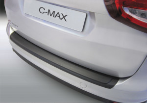 Achterbumper Beschermer | Ford C-Max 2015- | ABS Kunststof | zwart