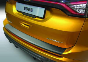 Achterbumper Beschermer | Ford Edge 2016- | ABS Kunststof | zwart