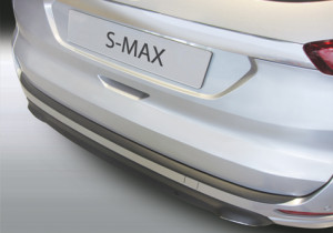 Achterbumper Beschermer | geschikt voor Ford S-Max 2015- | ABS Kunststof | zwart