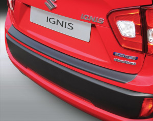 Achterbumperbeschermer | geschikt voor Suzuki | Ignis 16-20 5d hat. | ABS Kunststof zwart