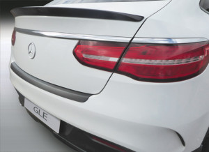 Achterbumperbeschermer | geschikt voor Mercedes-Benz | GLE-klasse 15-18 5d suv. | W166 | ABS Kunststof zwart