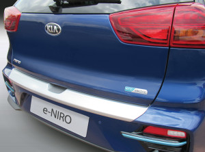 Achterbumperbeschermer | Kia | E-Niro 19- 5d suv. | ABS-kunststof | zilver