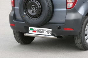 Rear Bar | Daihatsu | Terios 06-10 5d suv. | CX / SX / O.F. versie | rvs zilver Rear Bar RVS