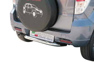 Rear Bar | Daihatsu | Terios 10-12 5d suv. | CX / SX / O.F. versie | rvs zilver Rear Bar RVS