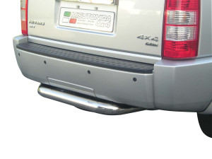 Rear Bar | Dodge | Nitro 07-10 5d suv. | RVS rvs zilver Rear Bar