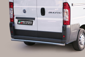 Rear Bar | Fiat | Ducato Combinato 12-14 4d bus. / Ducato Combinato 14- 4d bus. | RVS rvs zilver Rear Bar