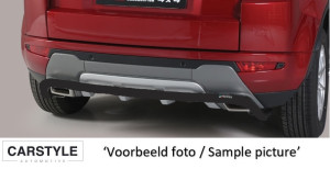 Rear Bar | Honda | HR-V 01-03 3d suv. / HR-V 01-06 5d suv. / HR-V 99-01 3d suv. / HR-V 99-01 5d suv. | RVS zwart Rear Bar