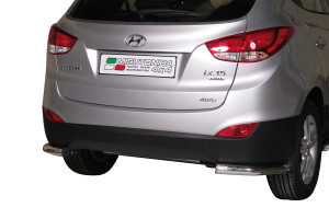Rear Bar Misutonida geschikt voor Hyundai ix35 10-13 5d suv / ix35 13-15 5d suv | Roestvrij staal | Glanzend | RVS