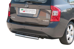 Rear Bar | Kia | Carens 06-11 5d mpv. | RVS rvs zilver Rear Bar
