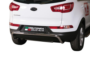 Rear Bar | geschikt voor Kia | Sportage 10-14 5d suv. / Sportage 14-16 5d suv. | RVS rvs zilver Rear Bar