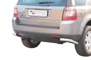 Rear Bar | Land Rover | Freelander 07-12 5d suv. / Freelander 12-14 5d suv. | RVS rvs zilver Angular Rear Bar