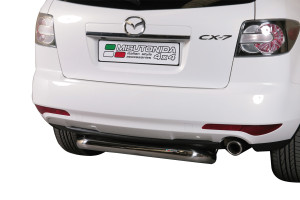 Rear Bar | geschikt voor Mazda | CX-7 09-12 5d suv. | RVS zwart Rear Bar