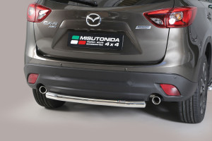 Rear Bar | geschikt voor Mazda | CX-5 15-17 5d suv. | RVS zwart Rear Bar