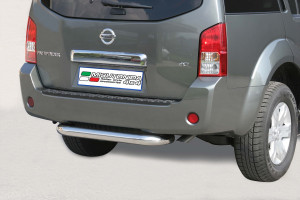 Rear Bar | geschikt voor Nissan | Pathfinder 05-10 5d suv. | zwart Rear Bar RVS