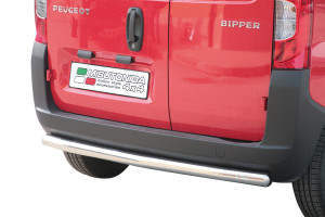 Rear Bar | geschikt voor Peugeot | Bipper Tepee 09-13 5d mpv. | rvs zilver Rear Bar RVS