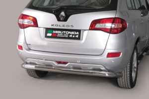 Rear Bar | Renault | Koleos 08-10 5d suv. | rvs zilver Complete Rear Bar RVS