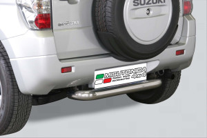 Rear Bar | geschikt voor Suzuki | Grand Vitara 05-08 3d suv. / Grand Vitara 08-10 3d suv. / Grand Vitara 10-12 3d suv. | zwart Rear Bar RVS