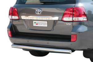 Rear Bar geschikt voor Toyota Land Cruiser V8 08-12 5d suv | Roestvrij staal | Glanzend | RVS