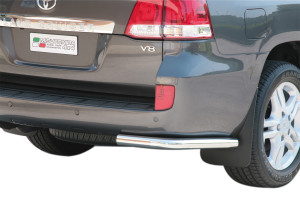 Rear Bar geschikt voor Toyota Land Cruiser V8 08-12 5d suv | Roestvrij staal | Glanzend | RVS