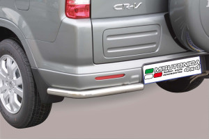 Rear Bar | Honda | CR-V 04-07 5d suv. | RVS rvs zilver Angular Rear Bar