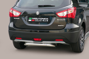 Rear Bar | geschikt voor Suzuki | S-Cross 13-16 5d suv. / S-Cross 16- 5d suv. | zwart Rear Bar RVS
