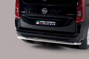 Rear Bar | geschikt voor Opel | Combo 18- 5d mpv. | rvs zilver Rear Bar RVS