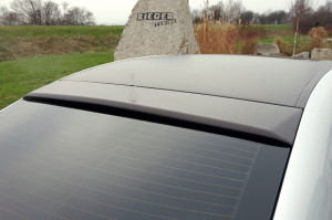 Rieger achterraamspoiler | CLK-Klasse (W209): 00.02-06.04 (tot Facelift / tot model 2005), 07.04- (vanaf Facelift / vanaf model 2005) - Coupé | stuk carbonlook abs | Rieger Tuning