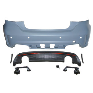Achterbumper | Mercedes A-Klasse W176 | Sport Style | PDC geschikt | ABS | Uitlaat links en rechts