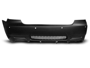Achterbumper | M3 - Look | geschikt voor BMW 3-serie E92 / E93 2006-2013 | ABS Kunststof | PDC | uitlaat links