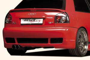 Rieger achterbumper S3-Look | Audi A3 8L | ABS