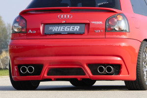Rieger achterbumper | Audi A3 8L | ABS