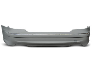 Achterbumper | voor Sport - Look | geschikt voor Mercedes-Benz E-klasse W211 sedan 2006-2009 | ABS Kunststof | zonder PDC