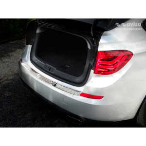 Achterbumperbeschermer | geschikt voor BMW 5-Serie F07 Grand Turismo 2009- | RVS