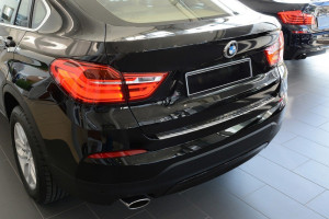 Achterbumperbeschermer | BMW X4 F26 2014- | geprofileerd/ribben