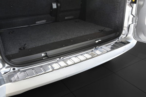 Achterbumperbeschermer | Fiat Qubo (4D, 5D) / Fiorno III (3D,4D,5D) 2007-