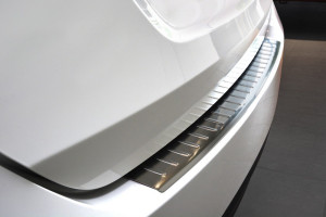 Achterbumperbeschermer | Hyundai IX20 2010- RVS profiled/ribs